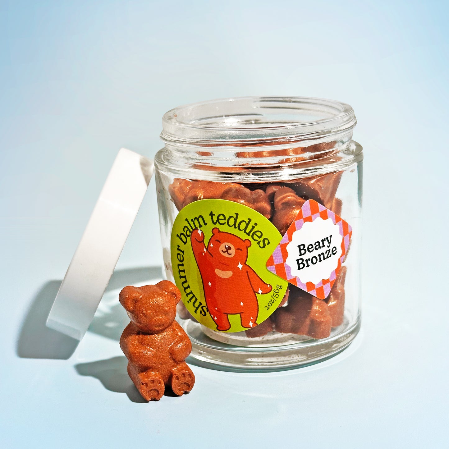Beary Bronze Body Shimmer Balm Teddies