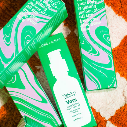 Vers -  top to bottom hair + body oil